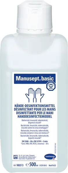 basic Händedesinfektion