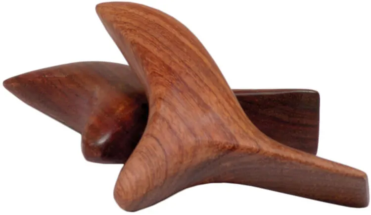 Massagebirdy aus Hartholz