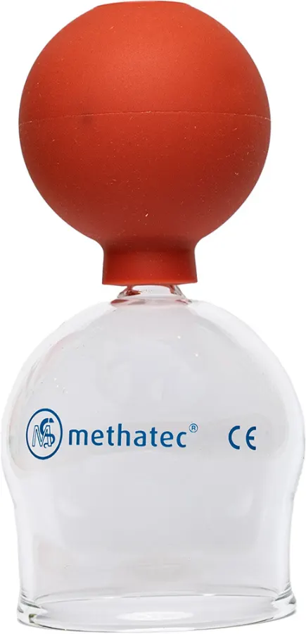 Schröpfglas mit Ball