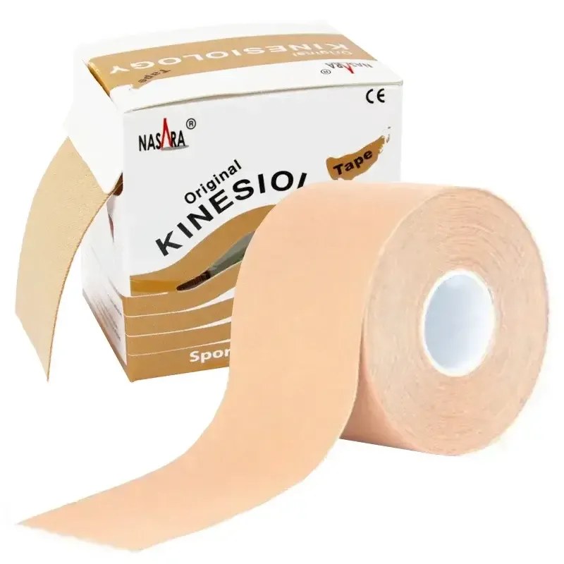 Nasara Kinesio Tape - 5.0 cm, 5 m, beige