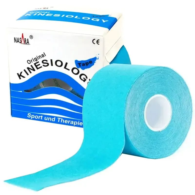 Nasara Kinesio Tape - 5.0 cm, 5 m, blau