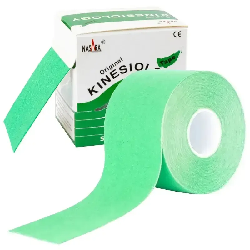 Nasara Kinesio Tape - 5.0 cm, 5 m, grün