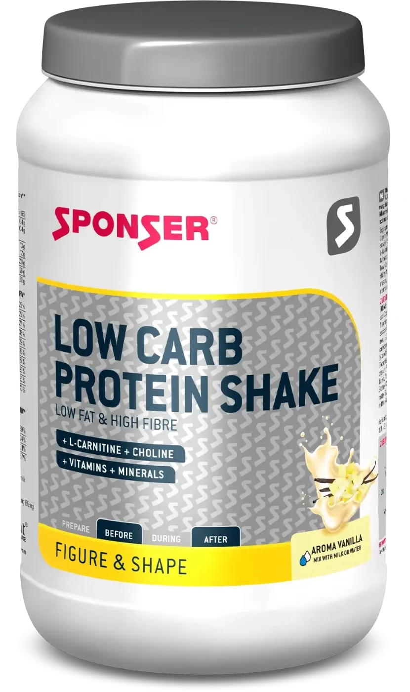 Sponser Low Carb Protein Shake - Vanille