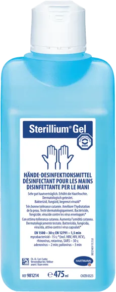 Gel Händedesinfektion