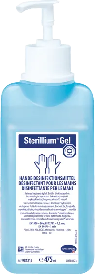 Gel Händedesinfektion