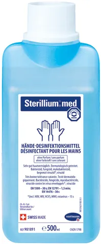 med Händedesinfektion