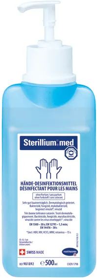 med Händedesinfektion