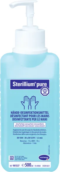 pure Händedesinfektion