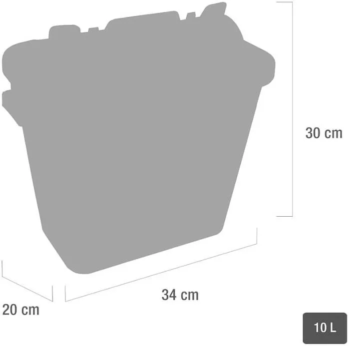 Teqler Kanülensammler - 10 Liter