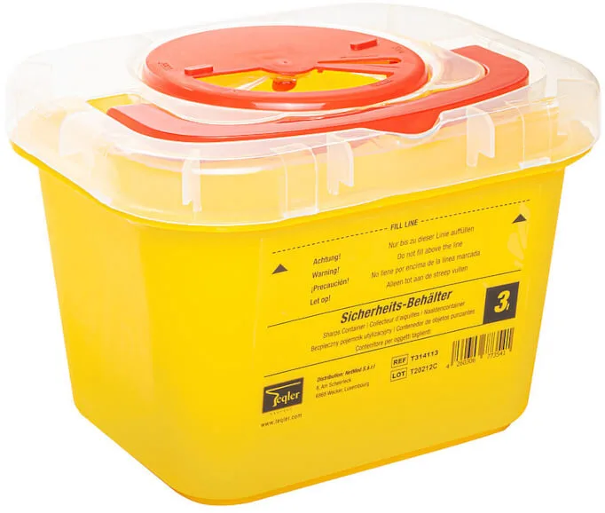 Teqler Kanülensammler - 3 Liter