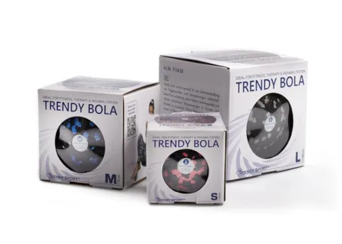 Trendy Bola Faszienball - L, blau, schwarz