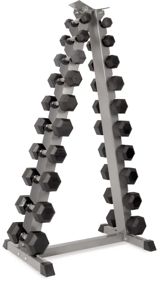 Chrom Hantel Pyramide