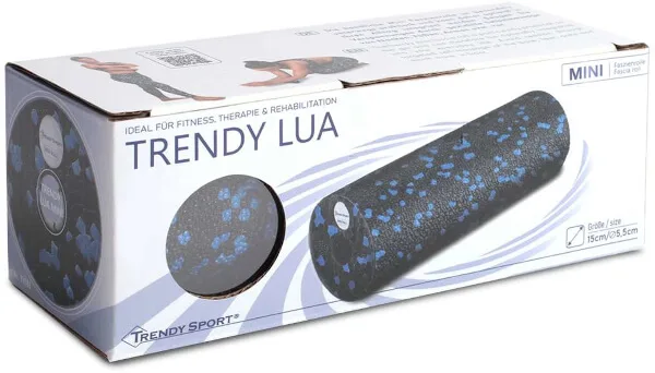 Trendy Lua Mini Faszienrolle - blau, schwarz