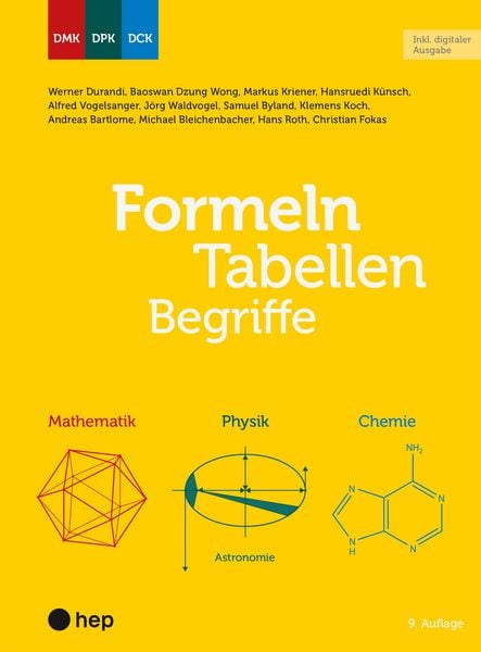 Formeln, Tabellen, Begriffe